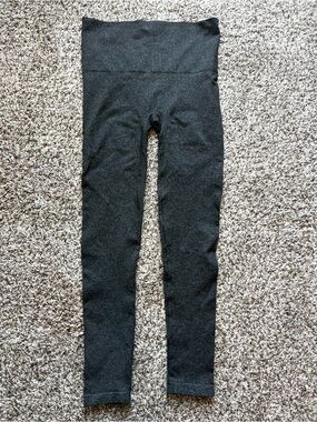 Spanx High-Waist Grey Leggings Sz L
